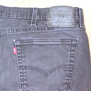 Levi’s 541 Athletic Taper Men's Jeans 40x32 Native Cali Black Stretch Denim